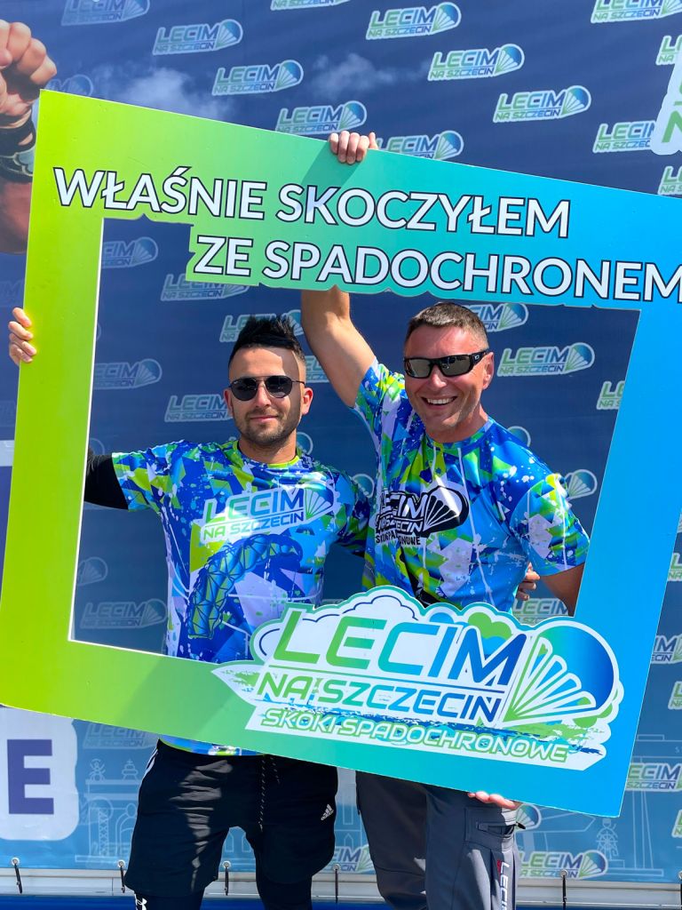 Prezent na 30 urodziny - skok ze spadochronem Lecim na Szczecin